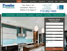 Tablet Screenshot of premierremodel.com